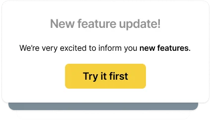 Exclusive beta access