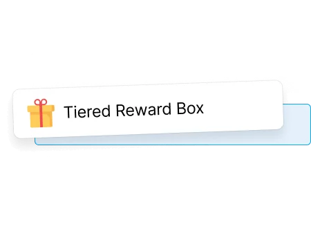 Tiered reward box icon