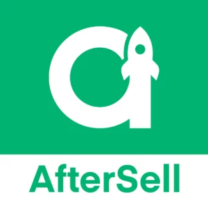 AfterSell Post Purchase Upsell App logo for Shopify cross sell strategies