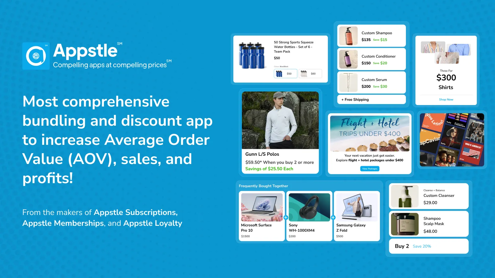 Appstle℠ Bundles & Discounts offers discounts as one of the effective ways to increase sales on Shopify