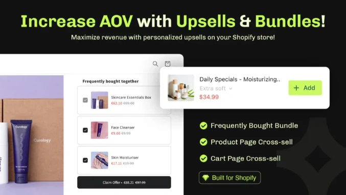 Essential upsell cross sell Shopify App