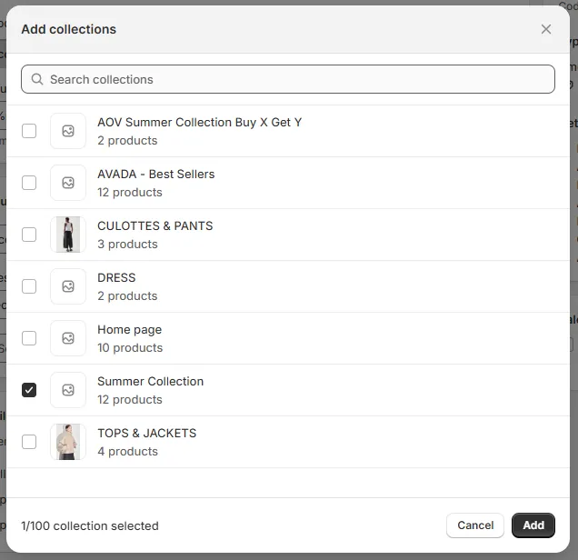 Configure your Discount value
