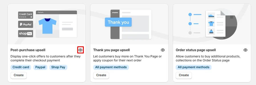 Create a new one-click upsell on AOV.ai Post Purchase Upsell