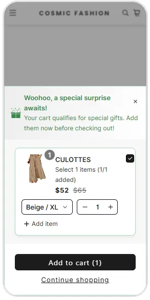 Design for mobile-first experience