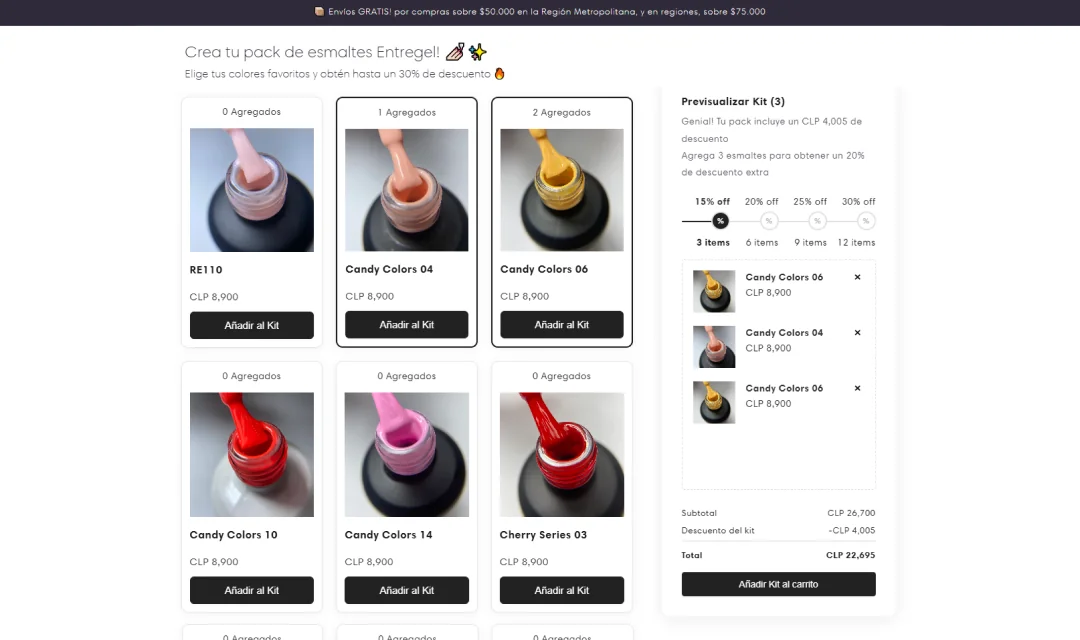 Entrengel store screenshot